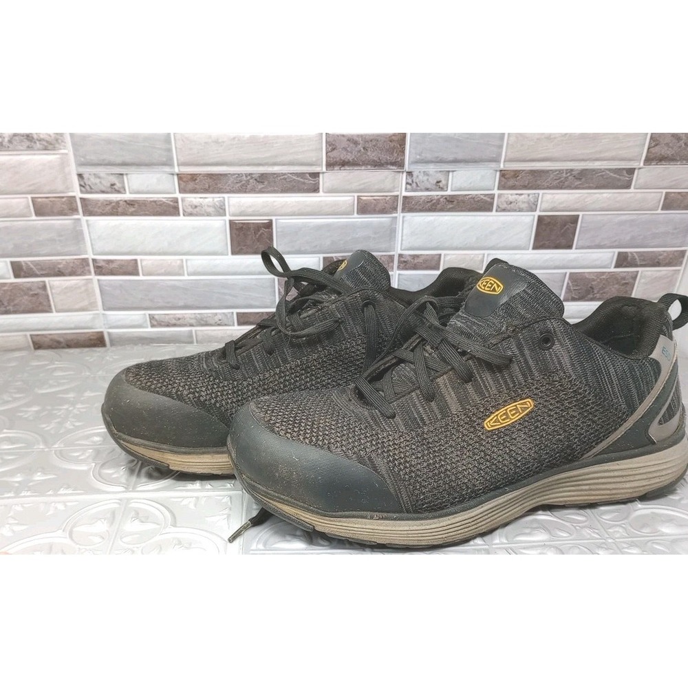 KEEN Utility Men's 12EE Sparta Low Height Alloy Toe Comfortable ESD Work Shoe